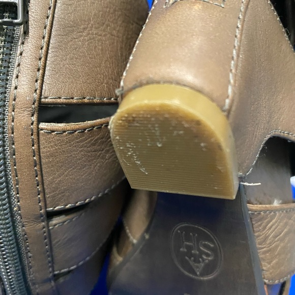 Ash Platform Lotus Size 9 Tan Leather - Picture 7 of 13